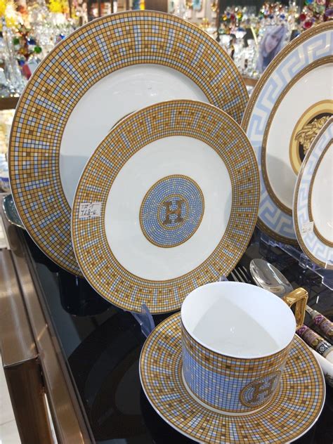 hermes dinnerware